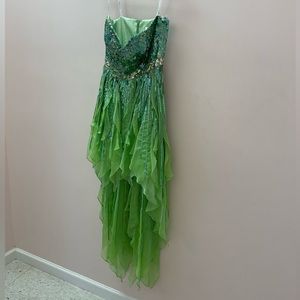 Size 6 Green Sherri Hill Dress